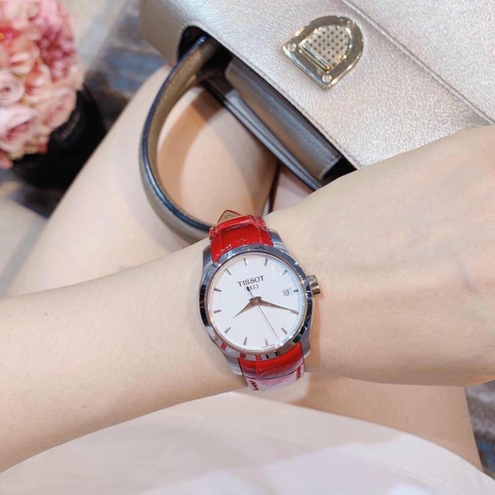 Đồng hồ nữ Tissot chính hãng cao cấp đẹp, đồng hồ nữ dây da thời trang fullbox, hàng loại 1, bảo hành 24 tháng mã A24 | BigBuy360 - bigbuy360.vn