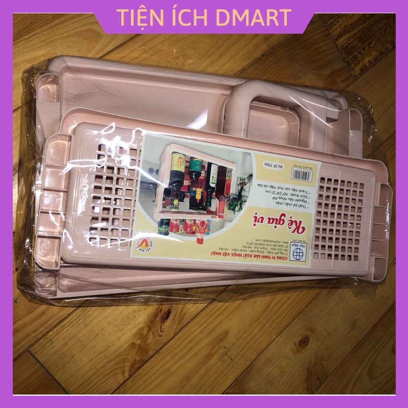 [HÀNG CAO CẤP] KỆ HŨ GIA VỊ 2 TẦNG NHỰA VIỆT NHẬT GỌN GÀNG SANG TRỌNG HÌNH CHỮ H | BigBuy360 - bigbuy360.vn