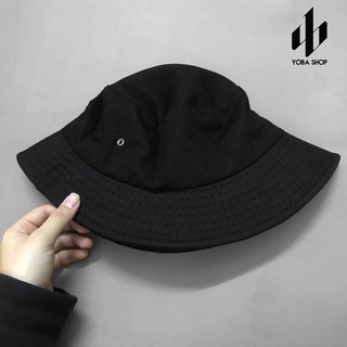 NÓN BUCKET TRƠN ĐEN TRẮNG ĐỎ GDRAGON