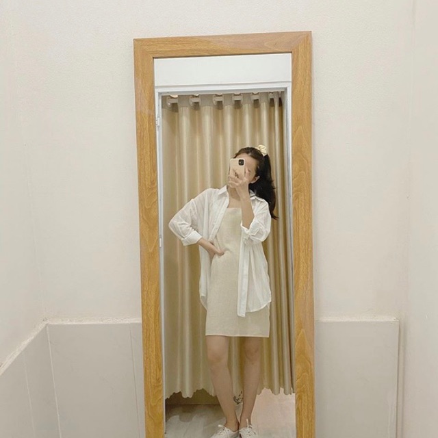 [THANH LÝ][VÁY LINEN 2 DÂY]