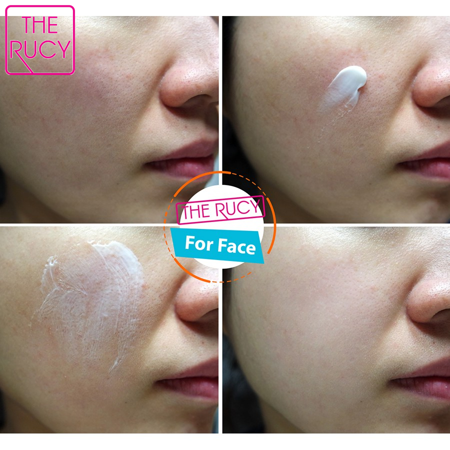 Kem face dưỡng trắng da mặt The Rucy Centella Whitening Cream for face SPF50+ PA+++ 50ml