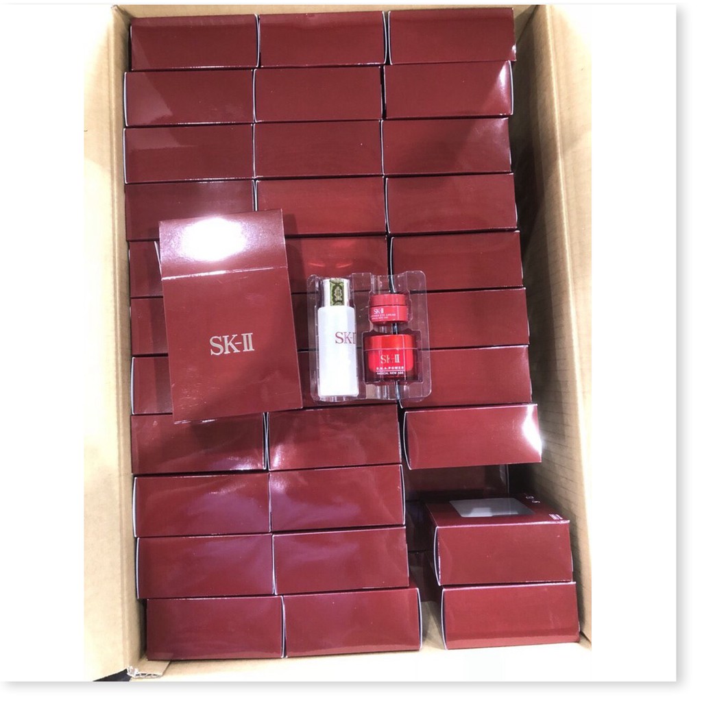 [Mã chiết khấu giảm giá sỉ mỹ phẩm chính hãng] SET MINI 3 SK-II KEM RNA - NƯỚC THẦN - KEM MẮT