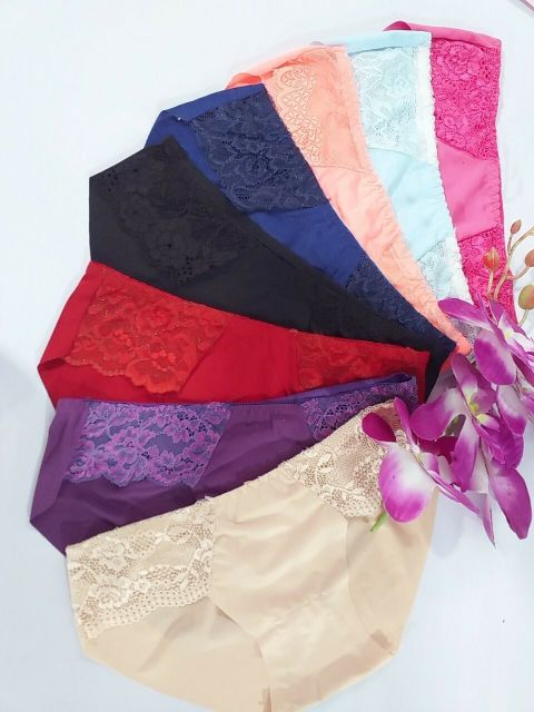 [Mã 12FASHIONSALE1 giảm 10K đơn 50K] QUẦN LÓT SU PHA REN MỀM ĐẸP ẢNH TỰ CHỤP | BigBuy360 - bigbuy360.vn