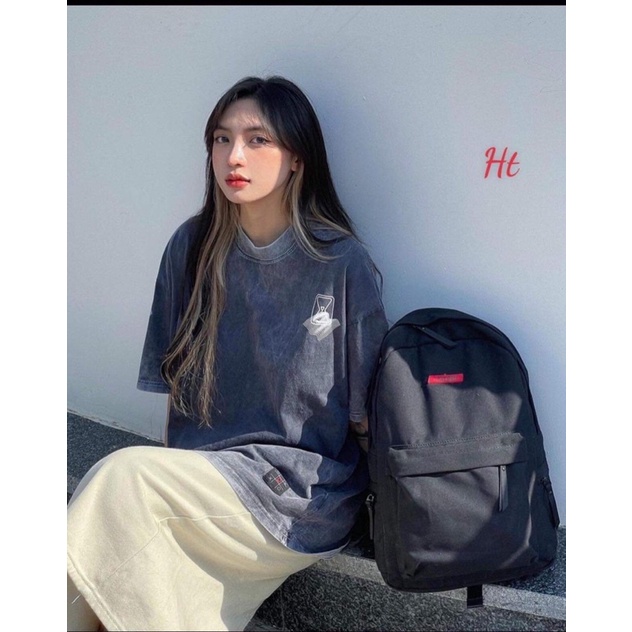 Áo loang chữ Now in 2 mặt H2A776