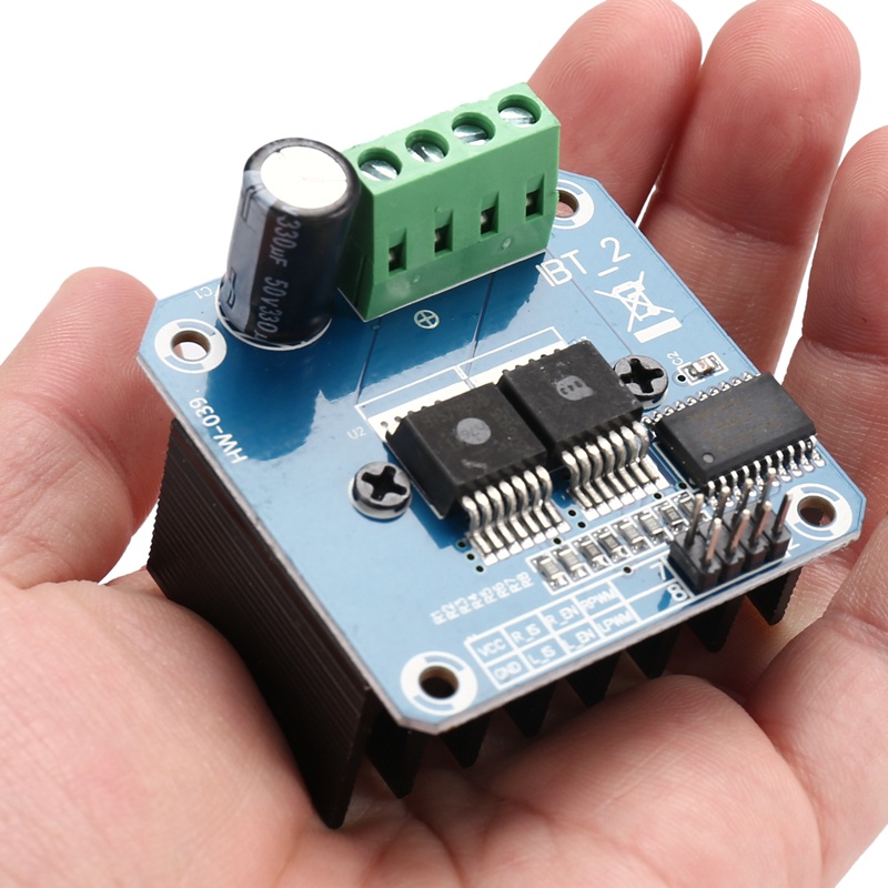 1pc Blue BTS7960 43A Mô-đun điều khiển động cơ công suất cao cầu H Mô-đun chẩn đoán dòng điện trên ô tô