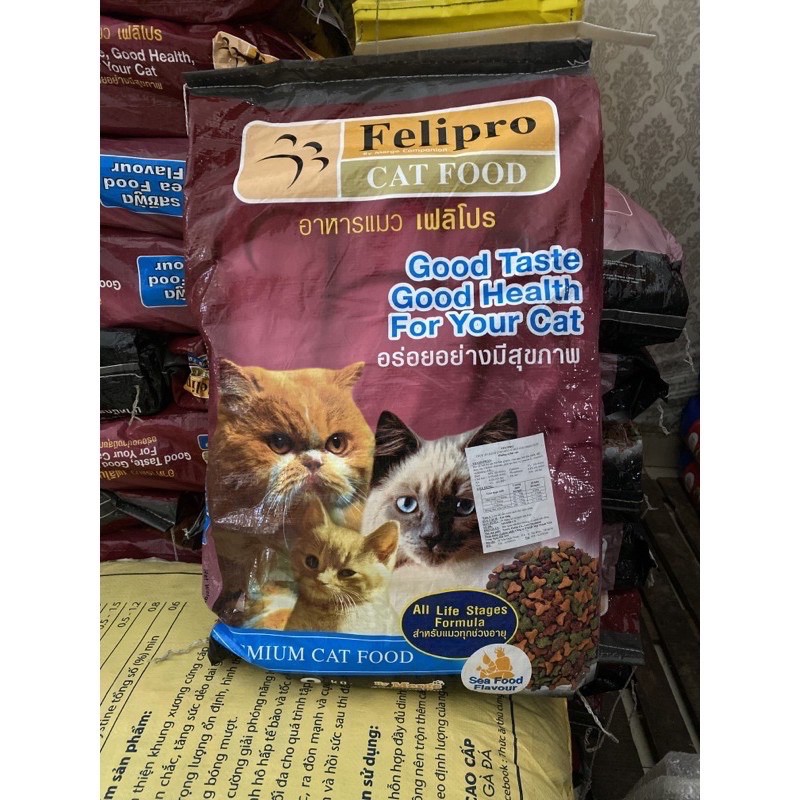 [Mã 267FMCGSALE giảm 8% đơn 500K] Thức Ăn Mèo Felipro bao 8kg (16 gói)