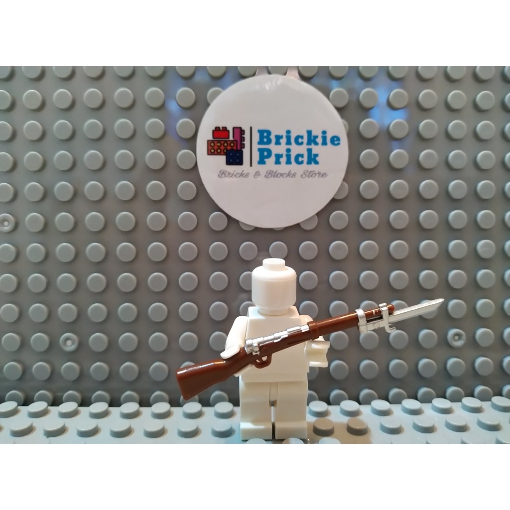 Đồ Chơi Lắp Ráp -  Phụ Kiện Sún.g Trường Lưỡi Lê - Đồ chơi lắp ráp - Brickie Prick