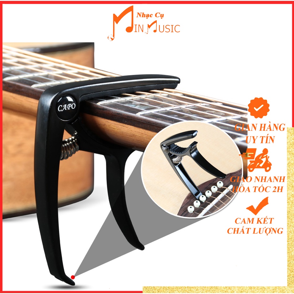 Capo guitar cao cấp Acoustic chất liệu hợp kim không gỉ