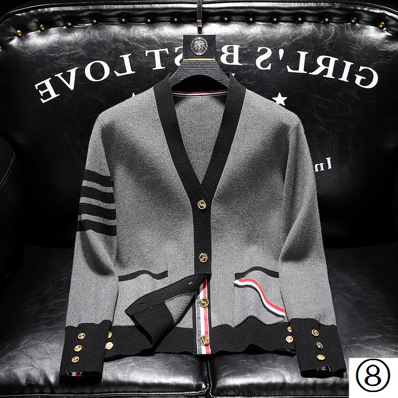 Áo Khoác Cardigan Dệt Kim Phong Cách Thời Trang Xuân Thu 2022 Cho Nam Giới