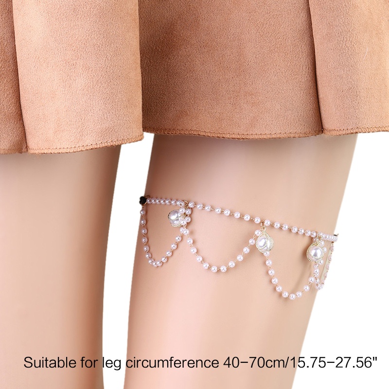 Youyo Chân Tua Rua Chuỗi Hạt Ngọc Trai Thanh Lịch Lủng Lẳng Phối Với