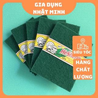 Miếng cước xanh chà xoong nồi, cọ xoong