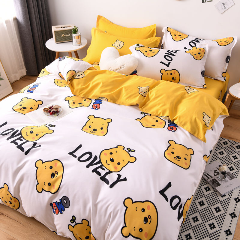 Bộ Chăn Ga Và Vỏ Gối 4 Trong 1 Cho Giường Queen Size