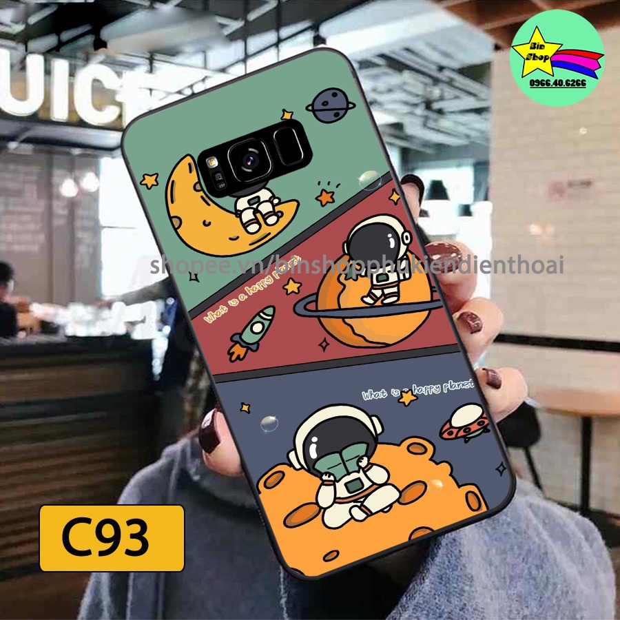 Ốp lưng Samsung S8 / Samsung S8 Plus / Samsung S9 / Samsung S9 Plus in hình Vũ trụ ngân hà đáng yêu