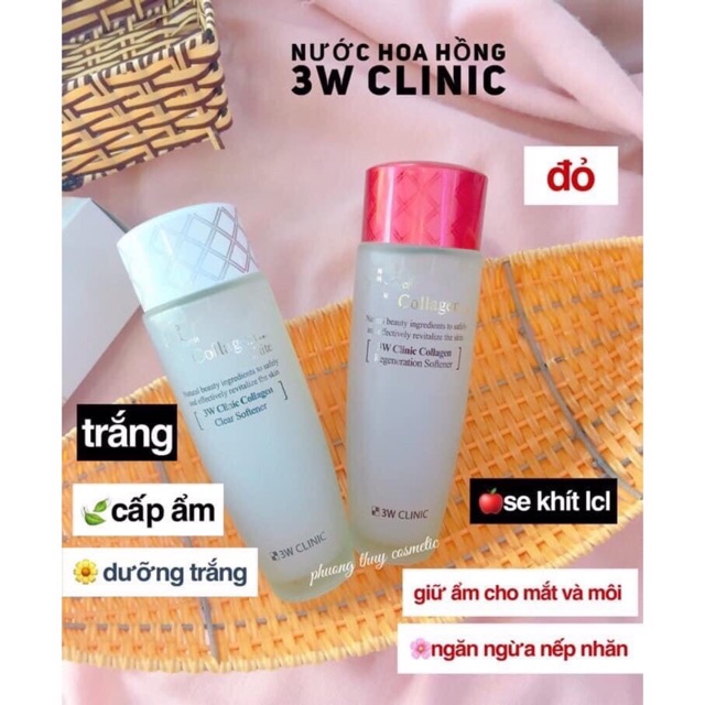 Nước hoa hồng colagen 3w đỏ clinic Regeneration | BigBuy360 - bigbuy360.vn