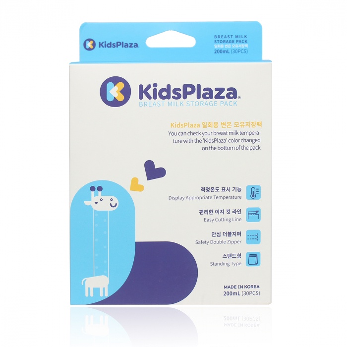 Túi trữ sữa cảm ứng nhiệt Kids Plaza hộp 30pcs/50pcs