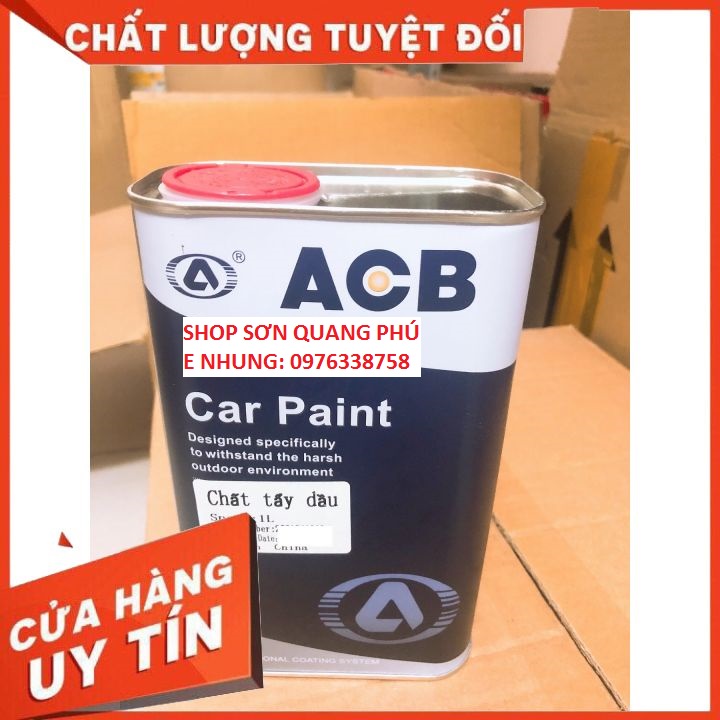 Dung môi lau sơn - xăng lau sơn  1 Lít