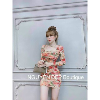🌹Đầm body nhún đẹp.