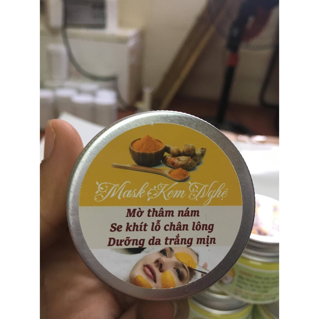 mask kem nghệ handmade đẹp da, mờ thâm hũ 75g