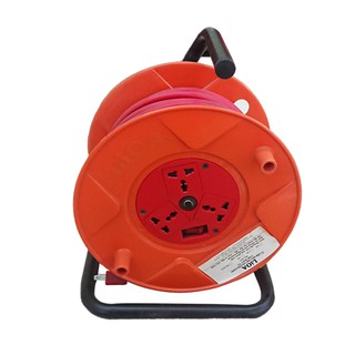Ổ cắm kéo dài quay tay kiểu Rulo to LiOA QT50-2-15A