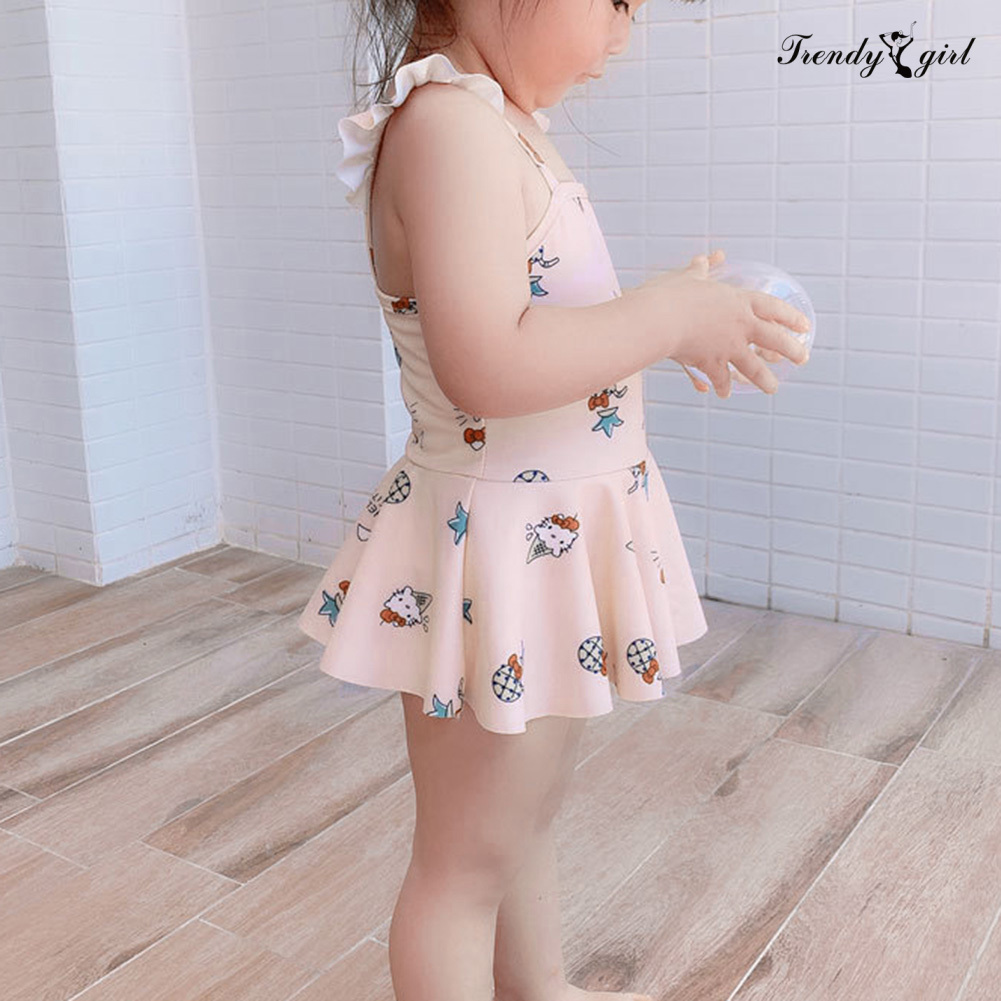 Đồ Bơi Một Mảnh Hình Mèo Dễ Thương Cho Bé Gái | BigBuy360 - bigbuy360.vn