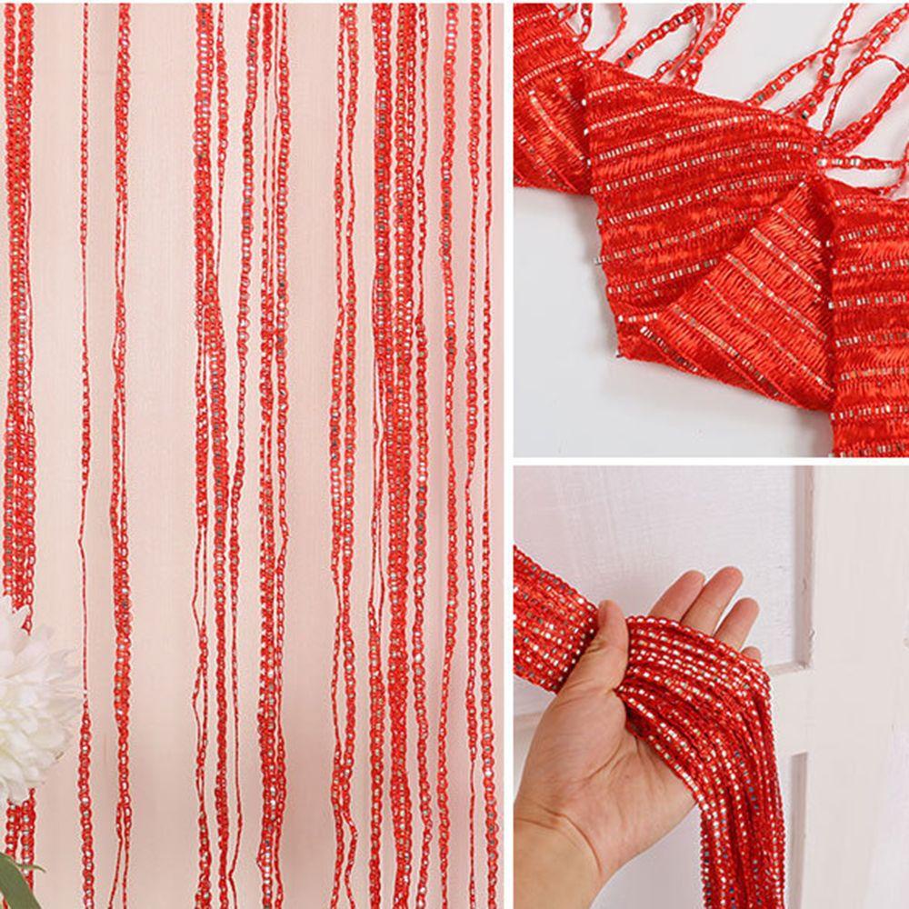 Rèm cửa sổ Dạng Dây Hạt Tua Rua Độc Đáo Trang Trí Nhà Cửa