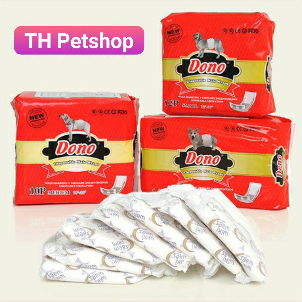 BỈM VỆ SINH DÀNH CHO CHÓ MÈO ( Bỉm dành cho chó đực) - Bán lẻ theo miếng