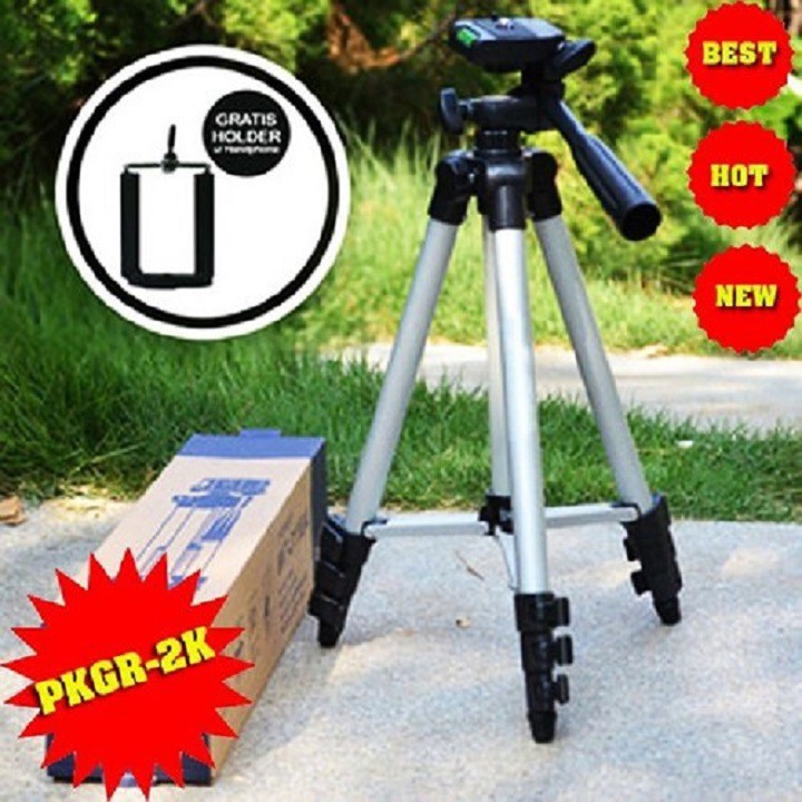 Gậy Chụp Ảnh 3 Chân Tripod Hợp Kim Nhôm Chắc Chắn