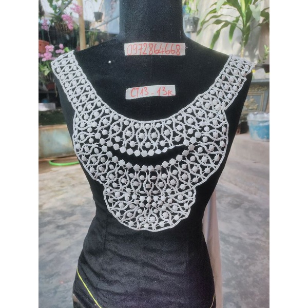 Cổ ren màu trắng (Shop giao đơn tiền hàng từ 50k)