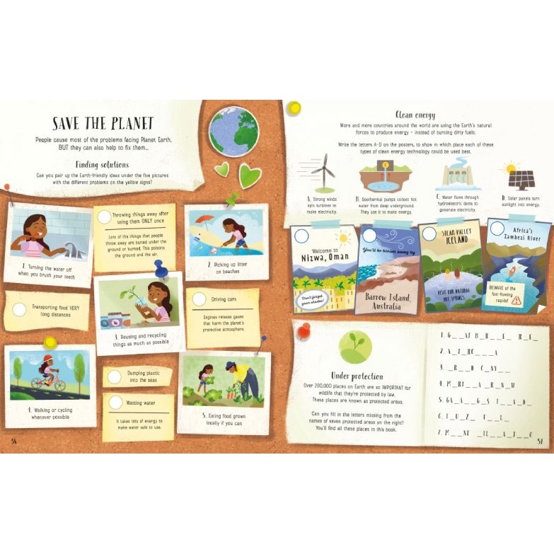 Sách - Anh: Planet Earth Activity book