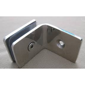 KẸP ĐỊNH VỊ 90 ĐỘ TƯỜNG KÍNH ⚡FreeShip⚡ KẸP TƯỜNG KÍNH INOX 304 PHỤ KIỆN CẦU THANG LAN CAN VÀ CABIN | BigBuy360 - bigbuy360.vn