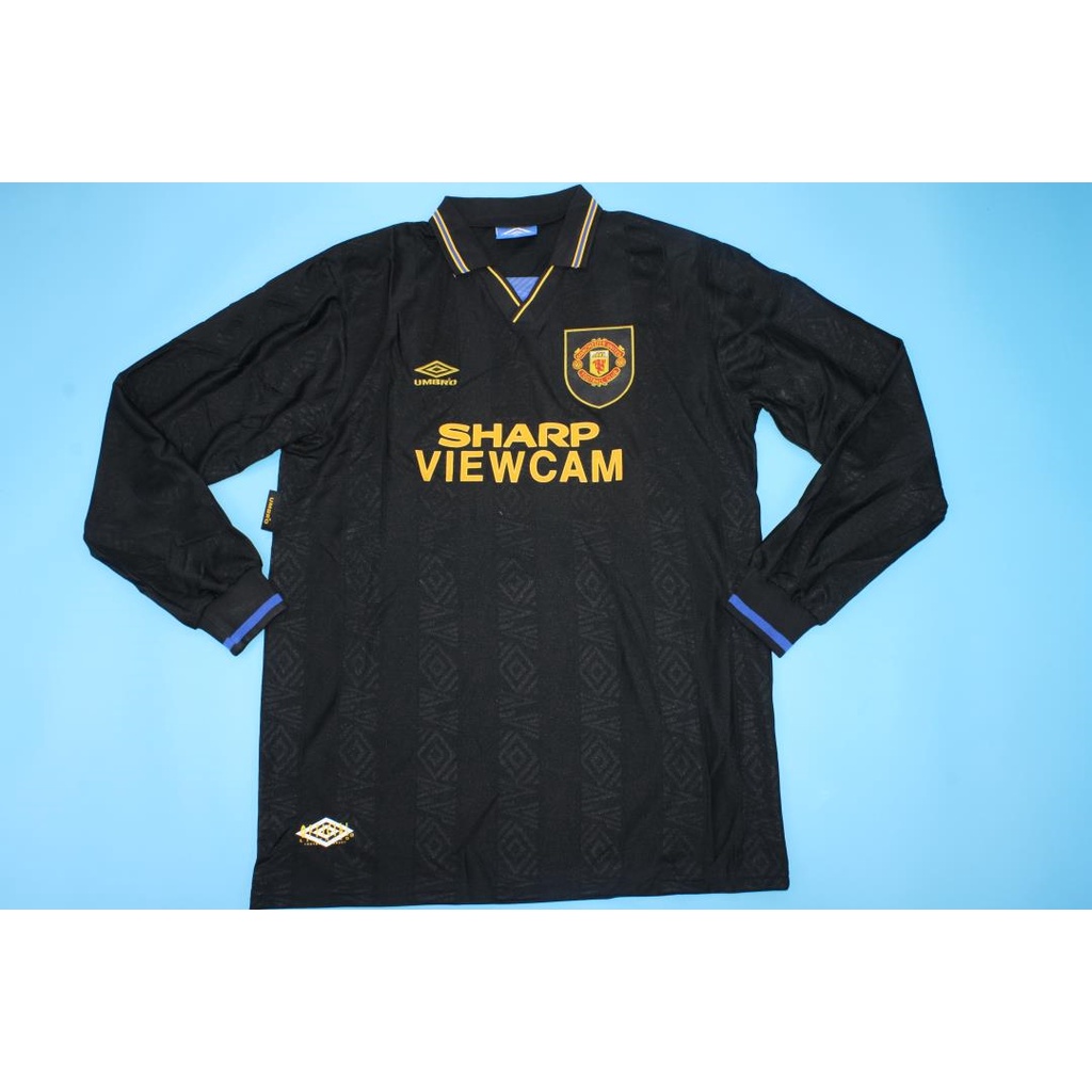 Áo Bóng Đá Dài Tay Phong Cách Retro Cho Nam Size 93-95