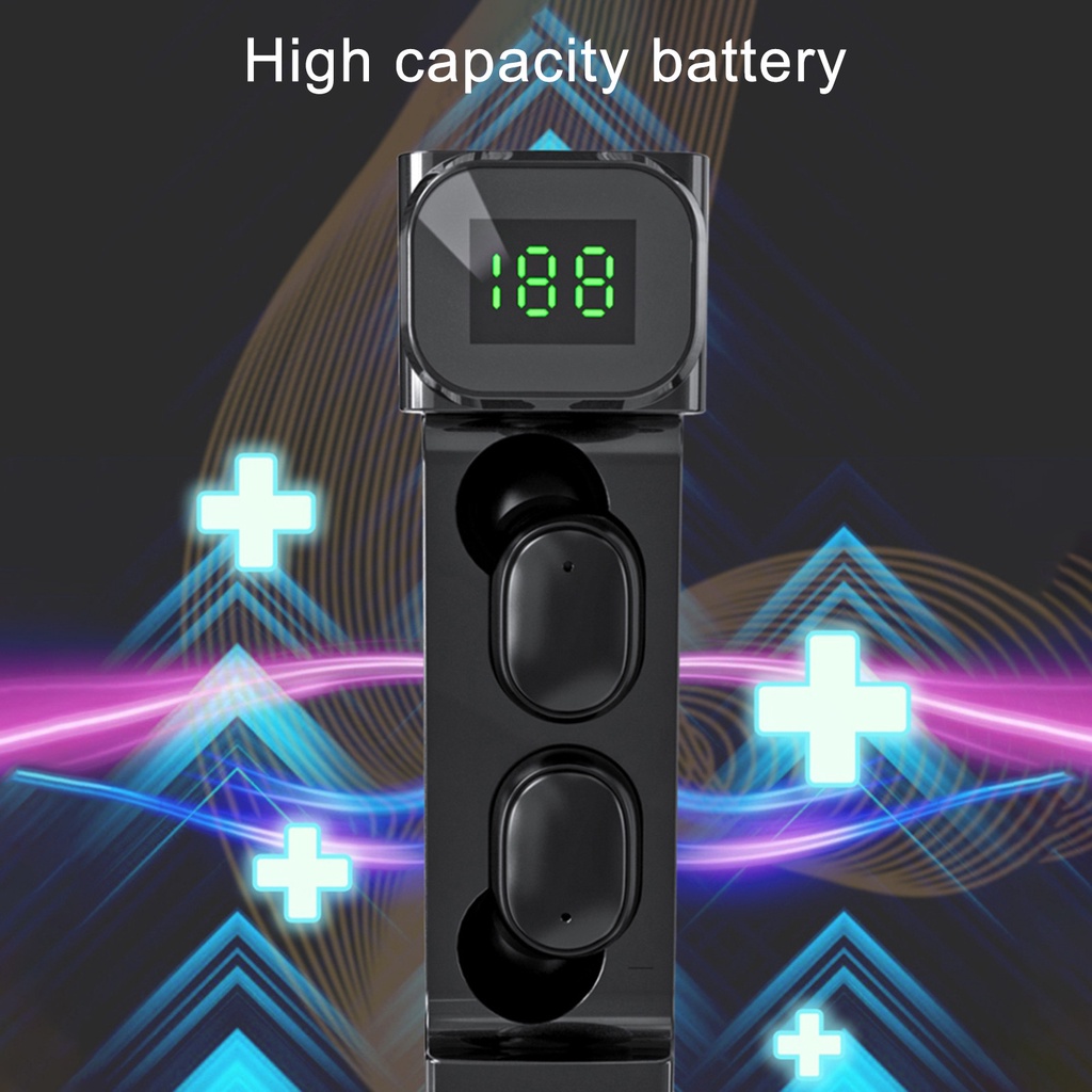 Tai Nghe Không Dây Bluetooth 5.1 Calcuta Bqc-01 Tws Chống Thấm Nước Có Nút Điều Khiển Cảm Ứng