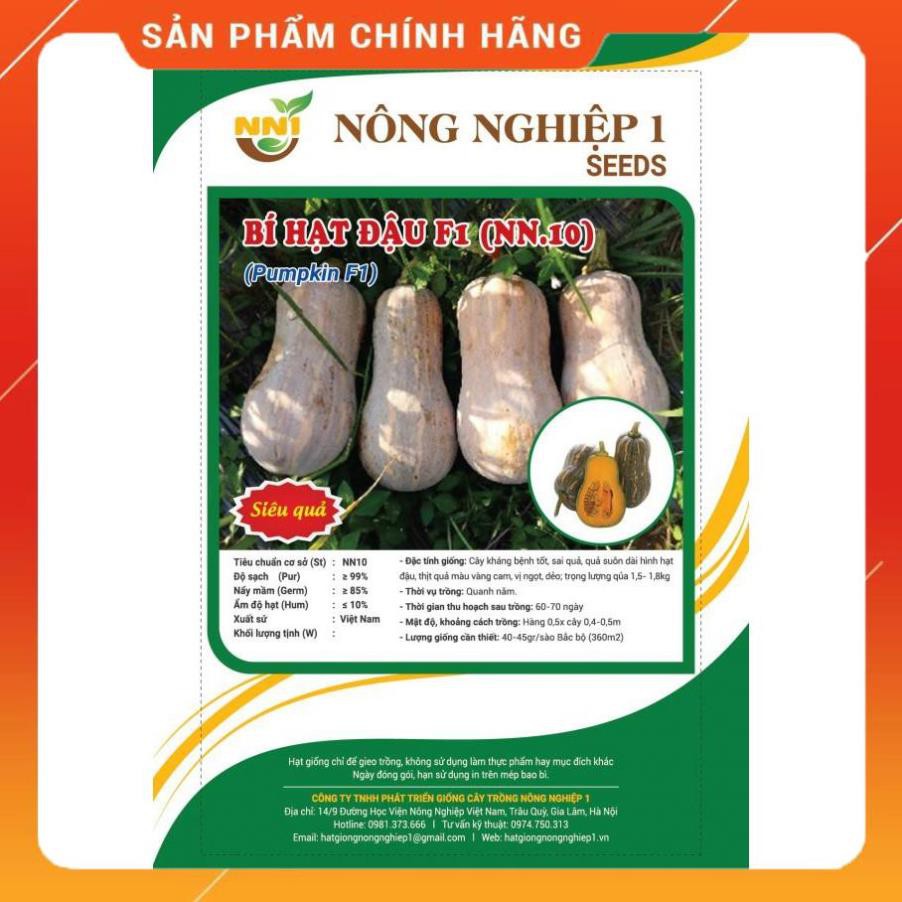 HẠT GIỐNG BÍ HẠT ĐẬU F1 GÓI 2 GRAM