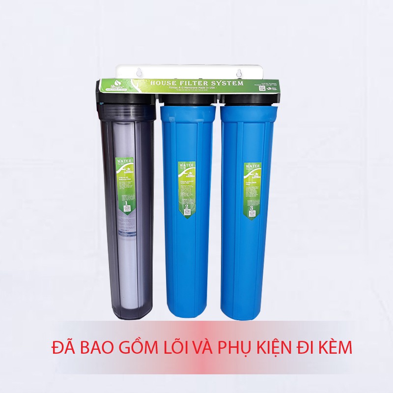 [Mã ELMS5 giảm 7% đơn 300K] Bộ Lọc Thô 3 ly 20in ( 1 trong 2 xanh) | BigBuy360 - bigbuy360.vn