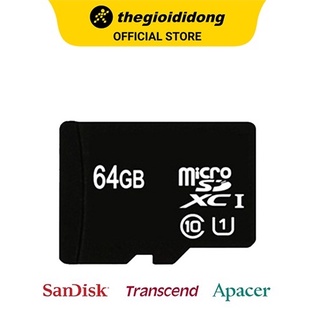 Thẻ nhớ sandisk microsd 64 gb class 10