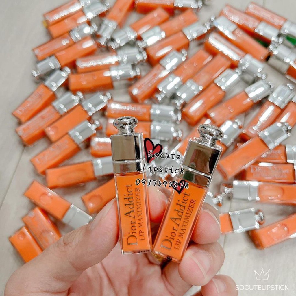 Mini - Son dưỡng D.ior Maximizer Minisize Unbox 004 Coral - 015 Cherry - 020 - 001 - 012 - 004 - 038 - 024 - 009