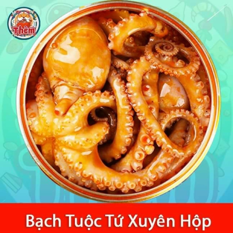 BẠCH TUỘC CAY ĐÓNG HỘP 100G