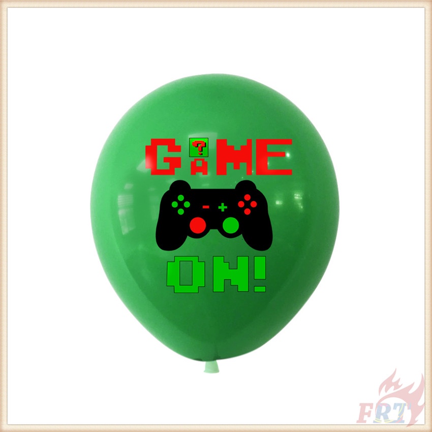 Bong bóng cao su in hình máy chơi game mario seri 03 dùng trang trí tiệc sinh nhật 12inch