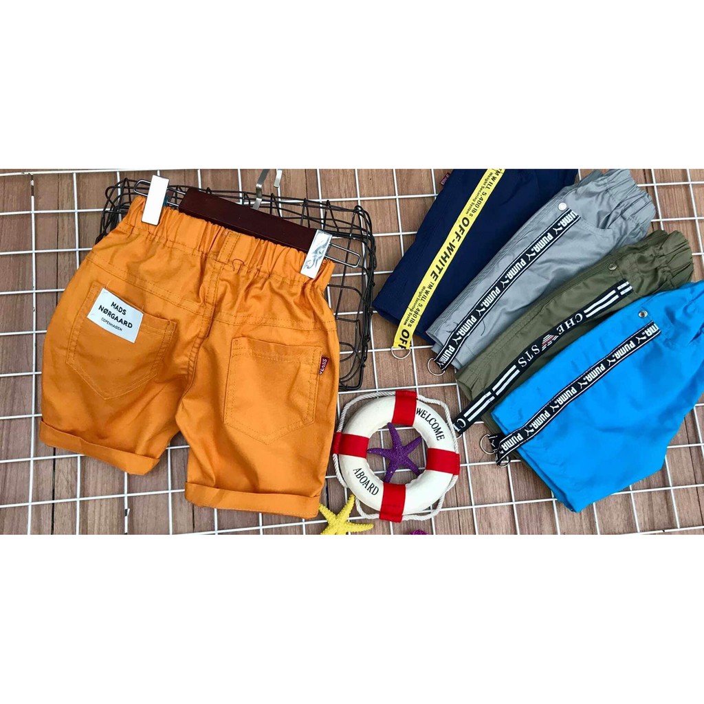 Quần Ngố Bé Trai  12-27kg Chất kaki