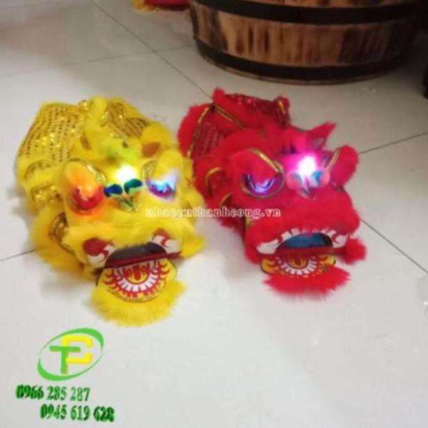 Đầu lân nhỏ trang trí  | Thiết bị Đoàn Đội,đầu lân phong thủy,đầu lân trang trí