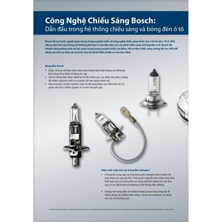 Bóng Đèn Pha Bosch H4 12V-60/55W