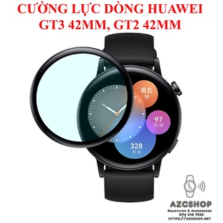 Kính Cường Lực Huawei GT3 42MM, HUAWEI GT2 42MM Loại 3D Full Màn Viền
