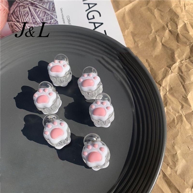 Kẹp Tóc Hình Chân Mèo Dễ Thương Cho Nữ
