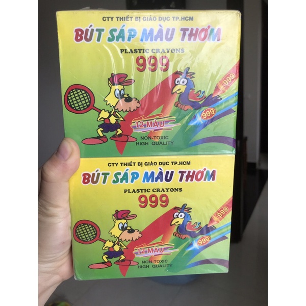 Hộp bút sáp màu 12 màu cho bé tô màu