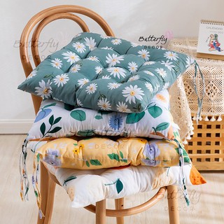 Đệm, nệm ngồi bệt kiểu Nhật BUDECOR sang trọng họa tiết sắc màu kích thước 40*40cm