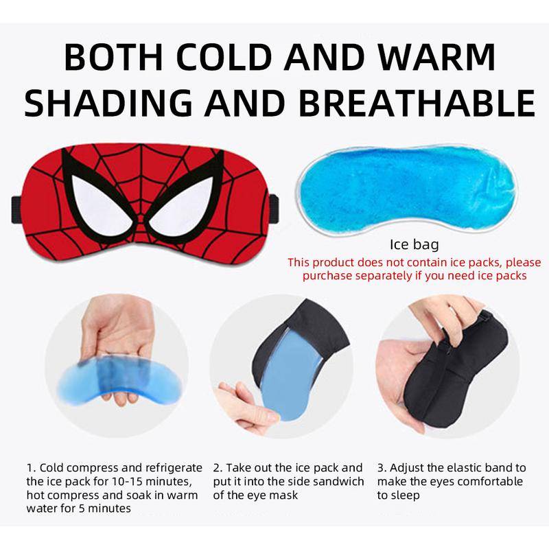 Bịt Mắt Ngủ Họa Tiết Hoạt Hình Dễ Thương Cho Người Lớn / Trẻ Em