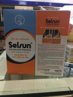 Dầu gội selsun -trị gàu hiệu quả (chai 100ml)