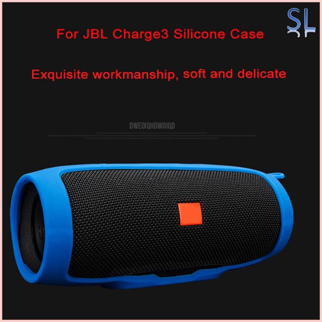 Ốp silicon mềm chống nước cho loa bluetooth JBL Charge 3