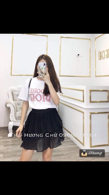 Chân váy von 3 tầng