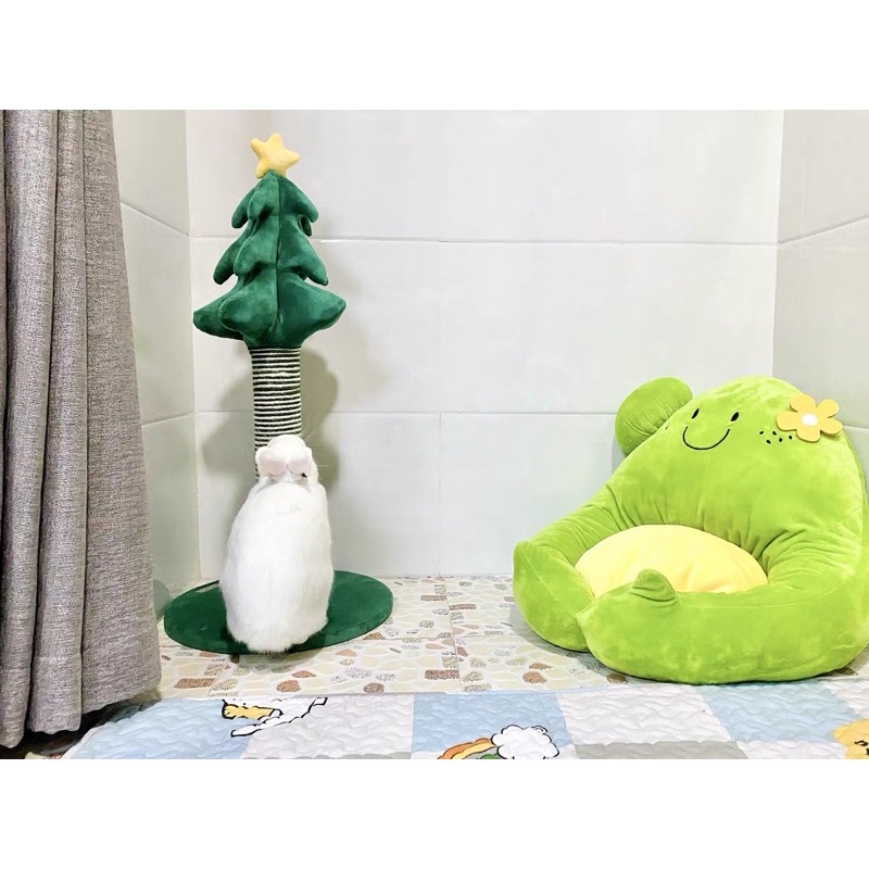 Đệm cho chó mèo, ổ nằm chó mèo mùa đông ấm áp hình trái cam BECHON